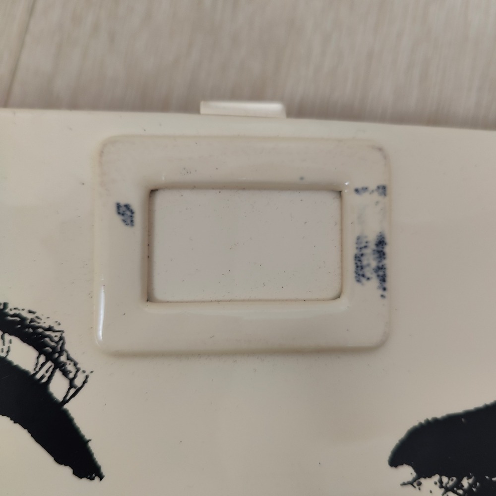 Vintage Roger Vivier Edition Limitee Clutch Women Cream Patent Graphic Eye Pop - Picture 4 of 11